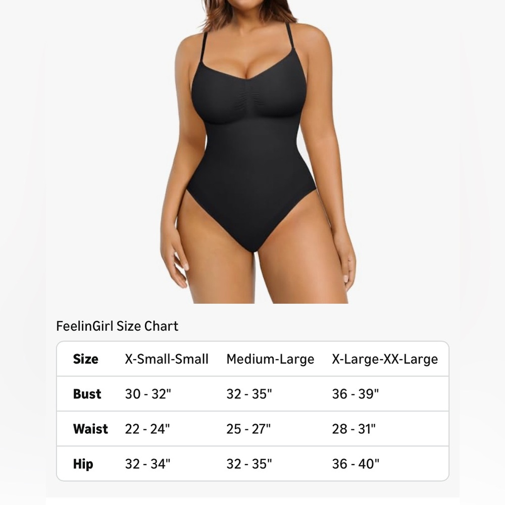 FeelinGirl Women’s Sculpting Tummy Control Seamless Shapewear- Size XS/S- BNWT - Picture 7 of 11